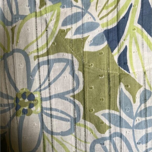 ALFRED Dunner Women's Top Floral Pattern with Lace Size 14 Petite - Picture 7 of 12